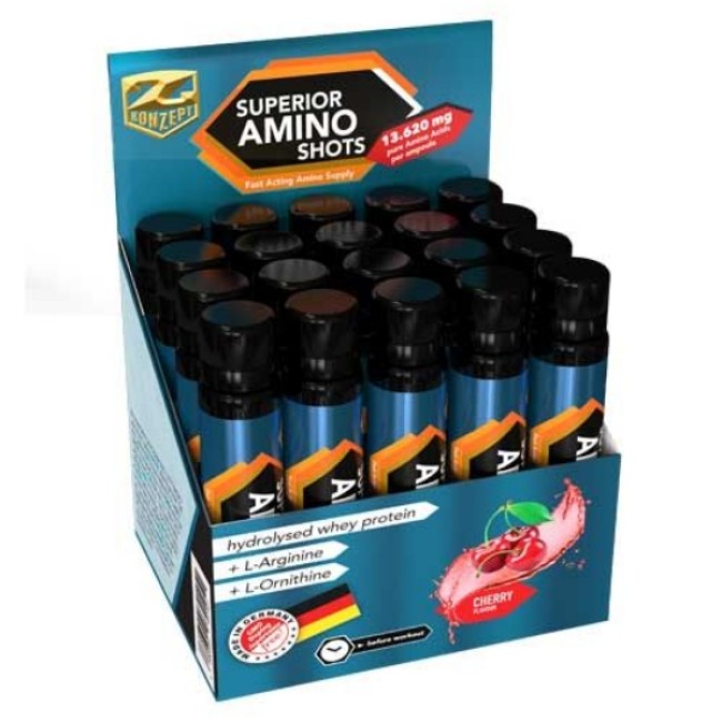 SUPERIOR AMINO SHOTS - 20X25ML KZ