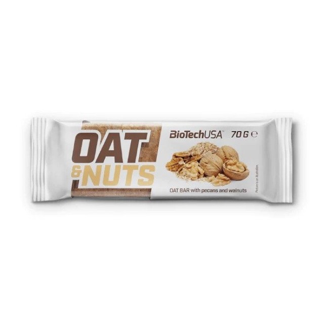 Baton Oat and Nuts 70g - Pecan Walnut Biotech