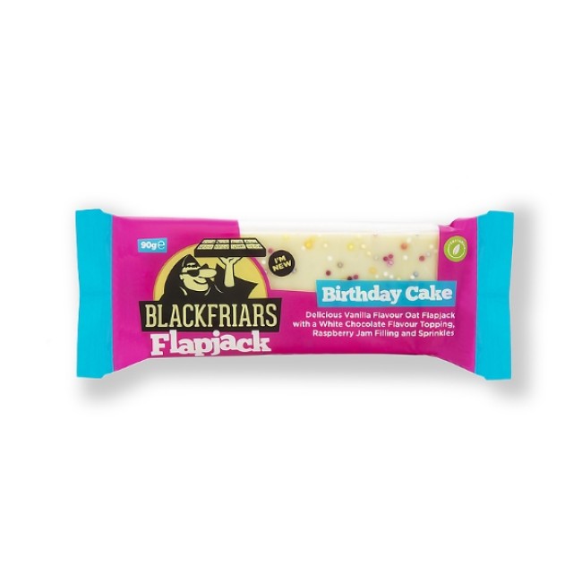 Baton energizant FlapJack - 90g Birthday Cake