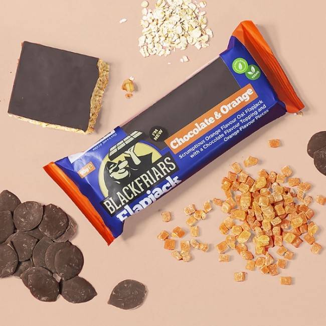 Baton energizant FlapJack - 90g Ciocolata si Portocala Baton energizant FlapJack - 90g Ciocolata si Portocala