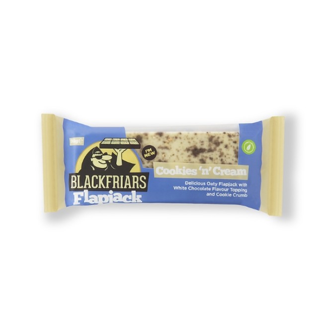Baton energizant FlapJack - 90g Cookies and Cream Baton energizant FlapJack - 90g Cookies and Cream