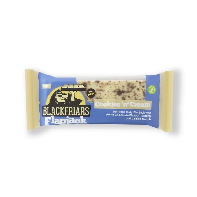 Baton energizant FlapJack - 90g  Cookies and Cream