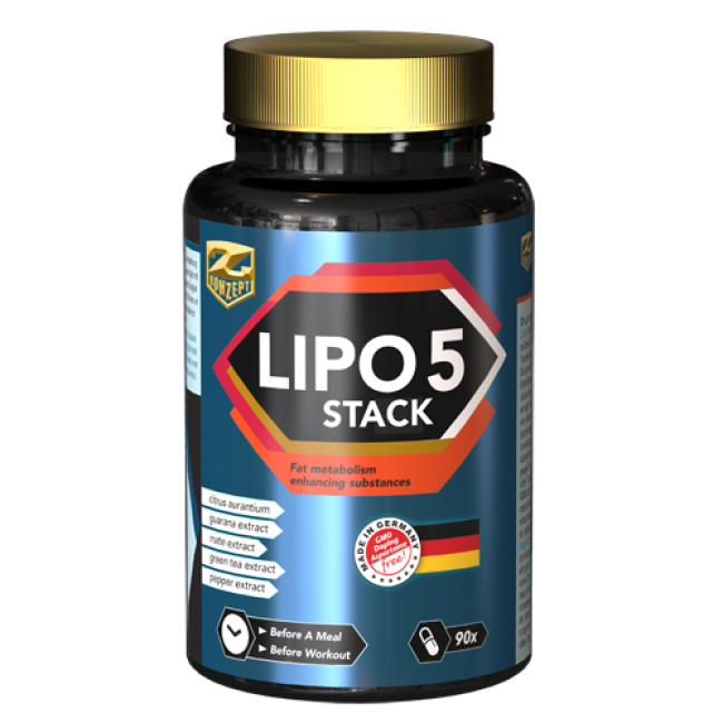 LIPO 5 STACK CAPSULE - 90 BUC