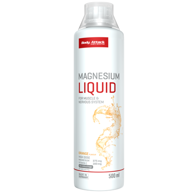 Magneziu lichid + Vit C 500ml Body Attack