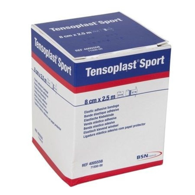 TENSOPLAST SPORT 8.0cm x 2.5m BSN