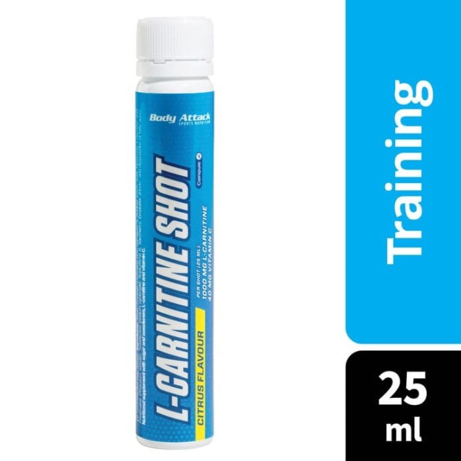 L-CARNITINA SHOTS 20X25 ML BODY ATTACK