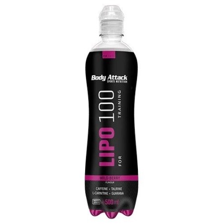 LIPO 100 DRINK 500 ML WILDBERRY BODY ATTACK