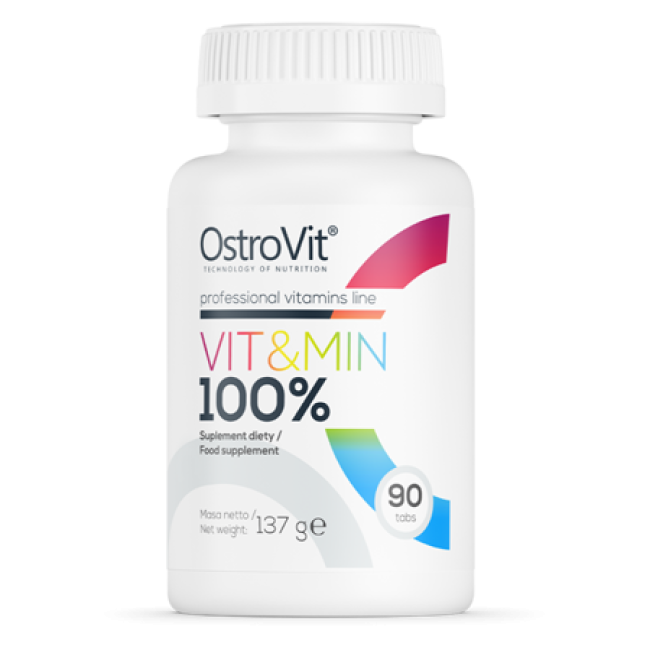 OstroVit 100% Vit&Min 90 tabs