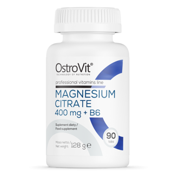 OstroVit Magnesium Citrate 400 mg + B6 90 tabs