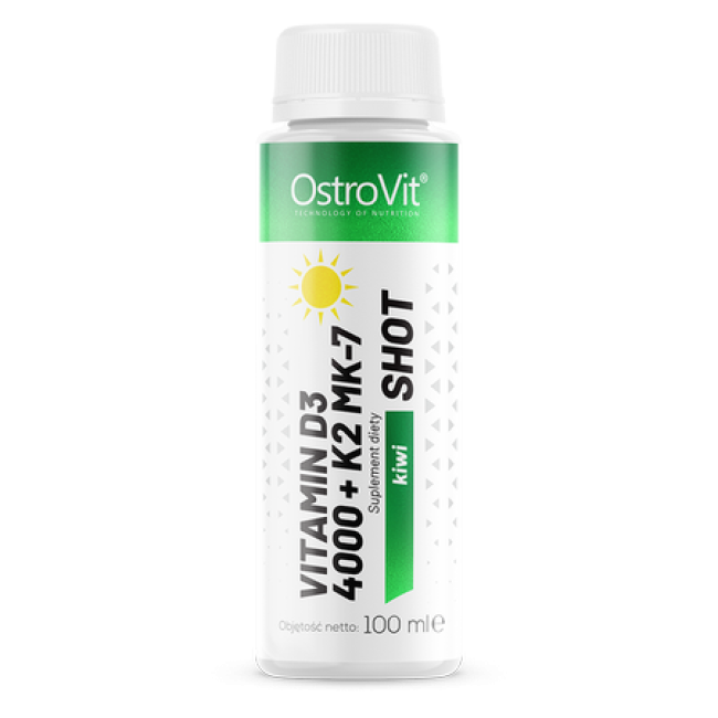 OSTROVIT SHOT VITAMINA D3 4000 + K2 MK-7 100ML