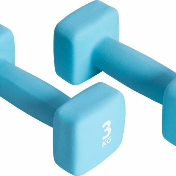 SET GANTERE DUMBBEL NEOPREN 2X3KG P2I
