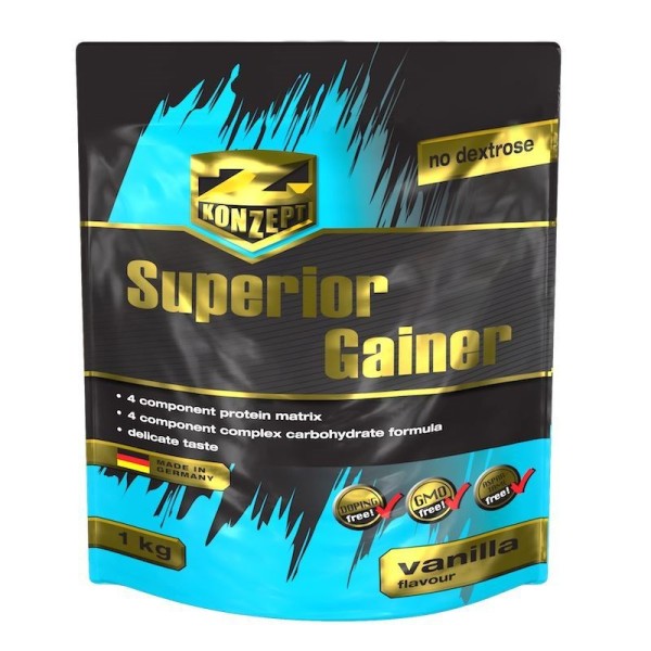 SUPERIOR GAINER (20% PROTEINA) - 4kg Vanilie