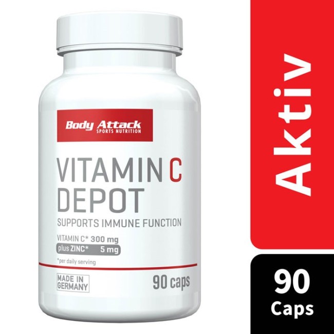 VITAMINA C 90 CAPS CAPS BODY ATTACK