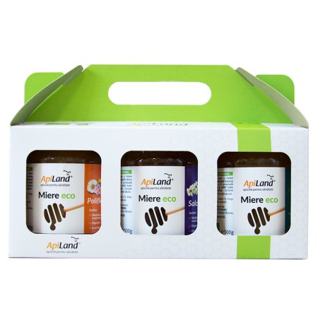 Pachet miere crudă ECO Pachet miere crudă ECO