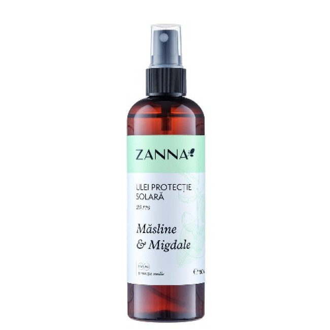 Ulei de plaja cu ulei de Masline si Migdale-20spf, 150ml, Zanna Ulei de plaja cu ulei de Masline si Migdale-20spf, 150ml, Zanna