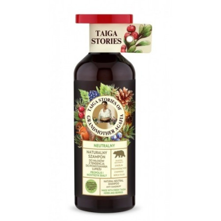 Sampon natural antimatreata cu propolis, 500ml, Bunica Agafia Sampon natural antimatreata cu propolis, 500ml, Bunica Agafia