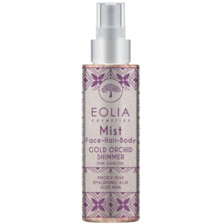 Spray de corp, fata si par, Gold Orhid, Pink Diamond, 150ml, Eolia