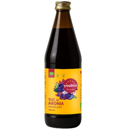 Suc de Aronia 100% BIO, 330ml, Youbio