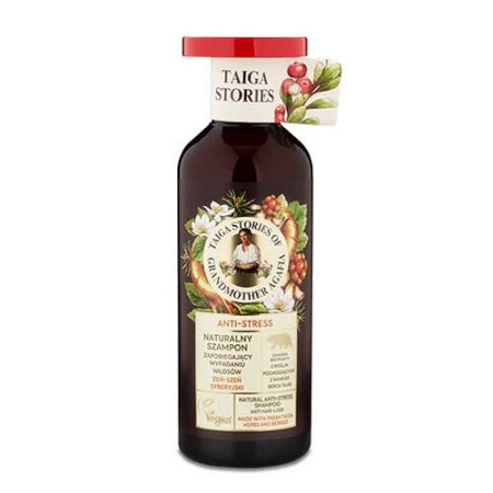 Sampon natural cu Ginseng Siberian 500ml Bunica Agafia Sampon natural cu Ginseng Siberian 500ml Bunica Agafia