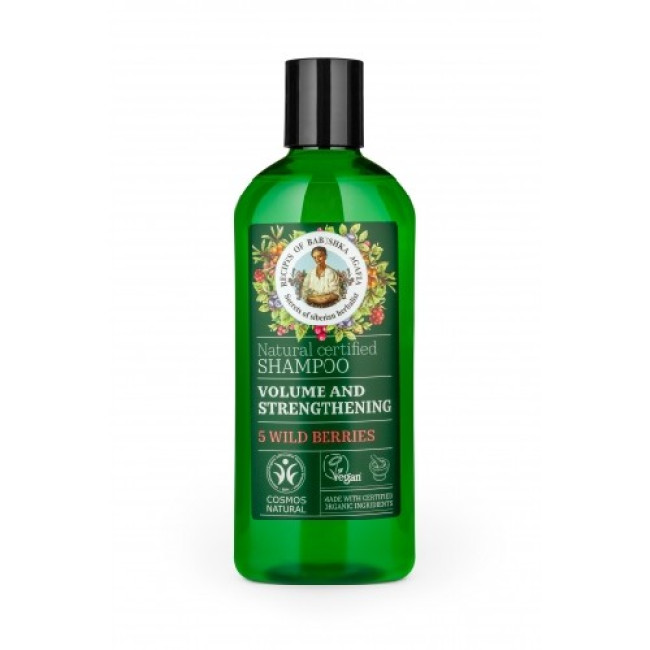 Șampon Natural pentru Volum, 260ml, Bunica Agafia Șampon Natural pentru Volum, 260ml, Bunica Agafia