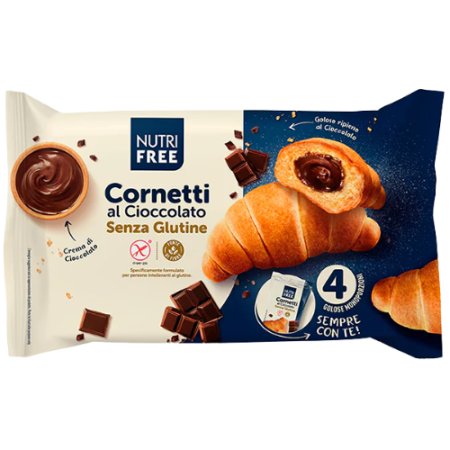 Cornulete Cu Crema De Ciocolata 240g, Nutri Free