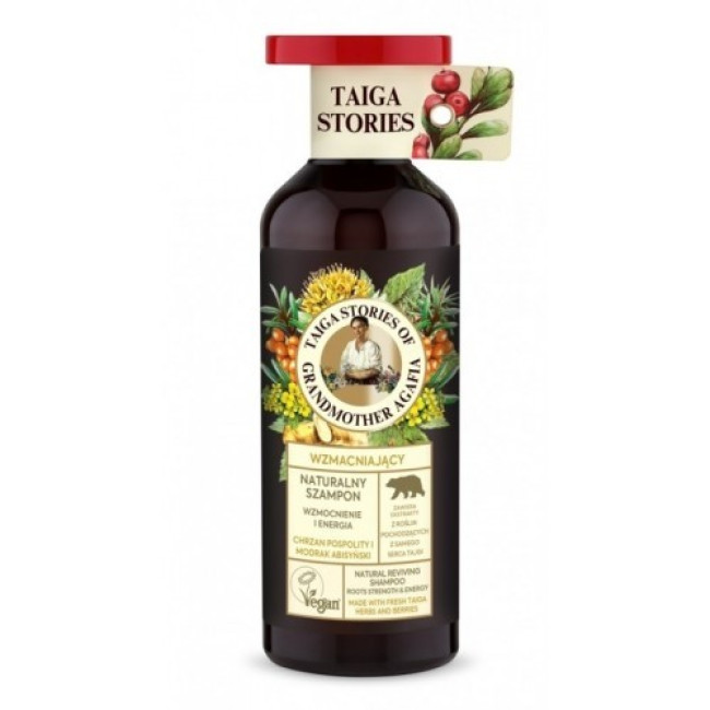 Sampon natural cu ulei de Mustar, 500ml, Bunica Agafia Sampon natural cu ulei de Mustar, 500ml, Bunica Agafia