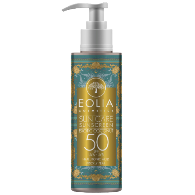 Lotiune cu protectie solara SPF50 Cocos 200ml Eolia Lotiune cu protectie solara SPF50 Cocos 200ml Eolia