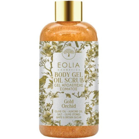 Gel scrub pentru corp, Gold Orhid, 250ml, Eolia
