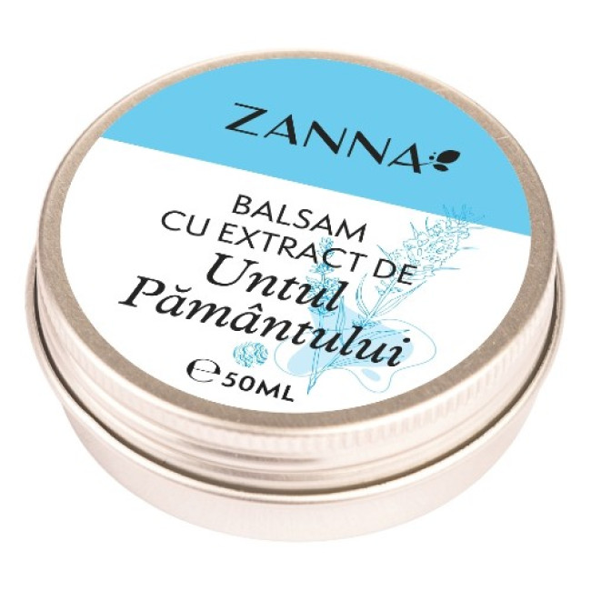 Balsam cu extract de Untul Pamantului, 50ml, Zanna Balsam cu extract de Untul Pamantului, 50ml, Zanna