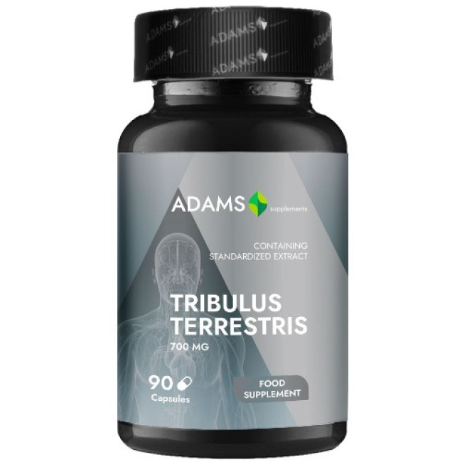 Tribulus Terrestris 700mg, 90cps, Adams Supplements