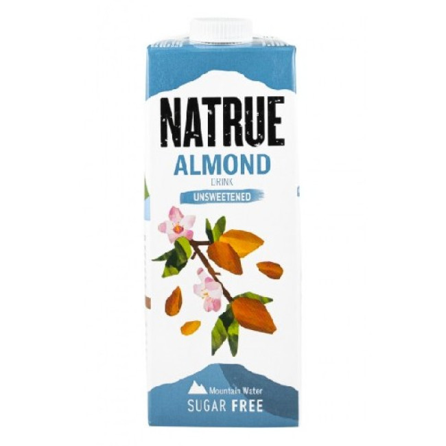 Lapte vegetal din Migdale neindulcit 1l Natrue Lapte vegetal din Migdale neindulcit 1l Natrue