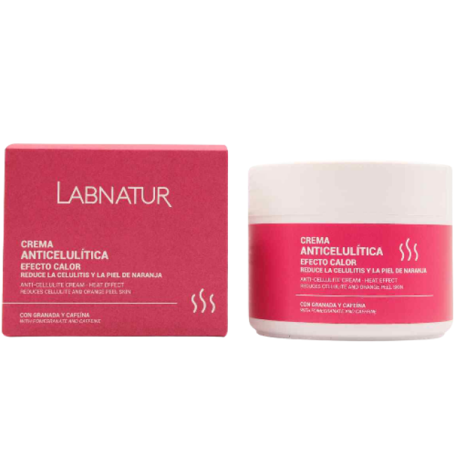 Crema anticelulitica cu efect cald 300ml Labnatur Crema anticelulitica cu efect cald 300ml Labnatur