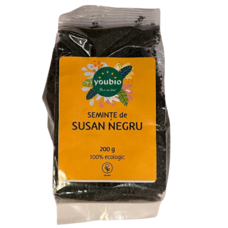 Susan negru, organic, 200gr, youbio