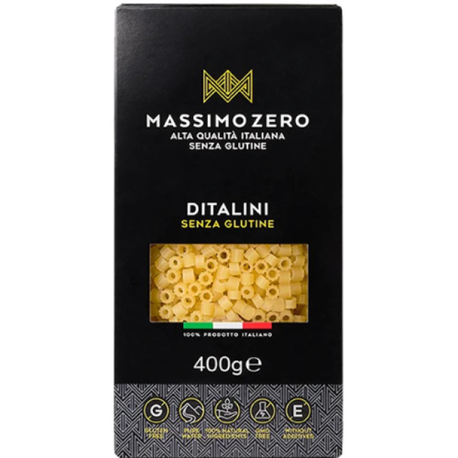 Paste Ditalini fara Gluten 400g Massimo Zero