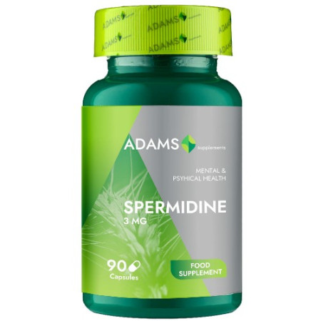 Spermidine 3mg, 90cps, Adams Supplements