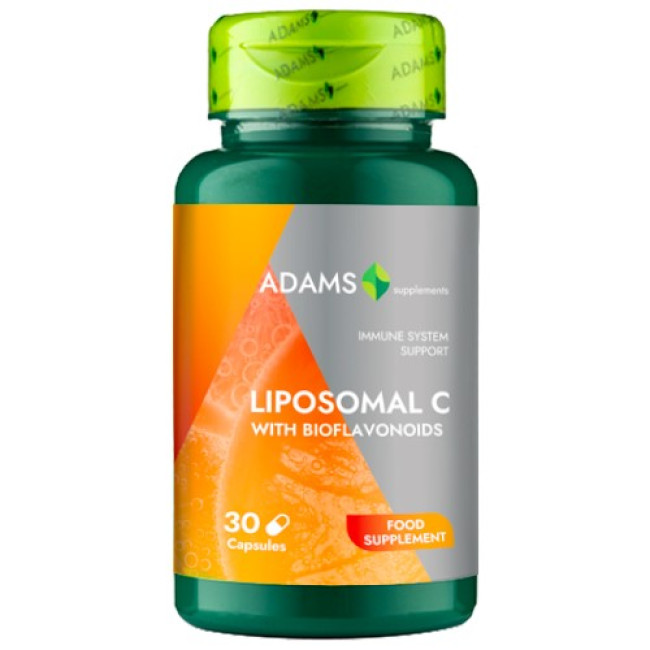 Liposomal C + Bioflavonoids 30cps, Adams