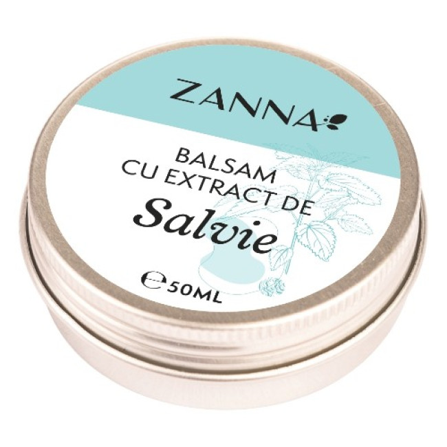 Balsam cu extract de Salvie, 50ml, Zanna Balsam cu extract de Salvie, 50ml, Zanna