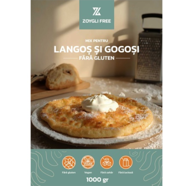 Mix pentru Langos si Gogosi fara Gluten 1000g Zoygli Free