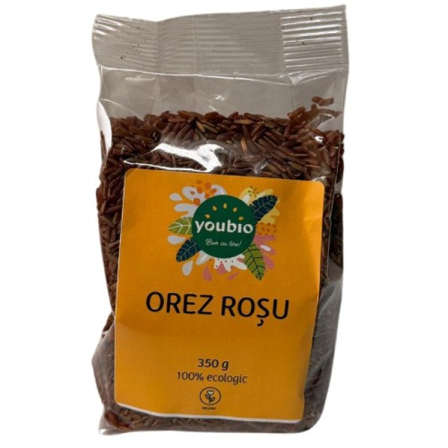Orez rosu organic, 350gr, youbio
