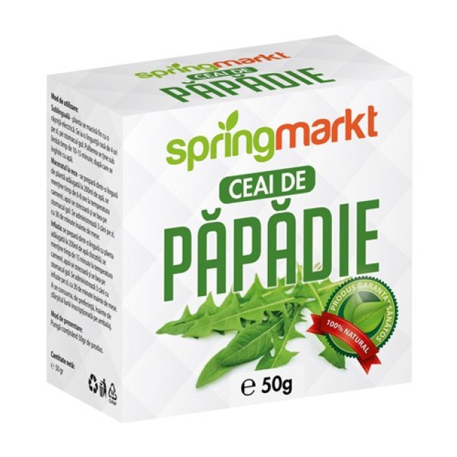 Ceai Papadie Frunze 50gr Springmarkt