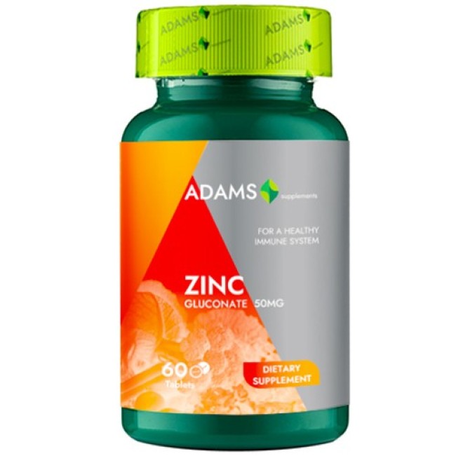 Zinc 50mg 60tab, Adams