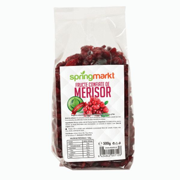 Fructe Confiate de Merisor 500gr Springmarkt