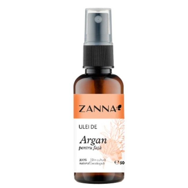 Ulei de Argan pentru fata 50ml, Zanna