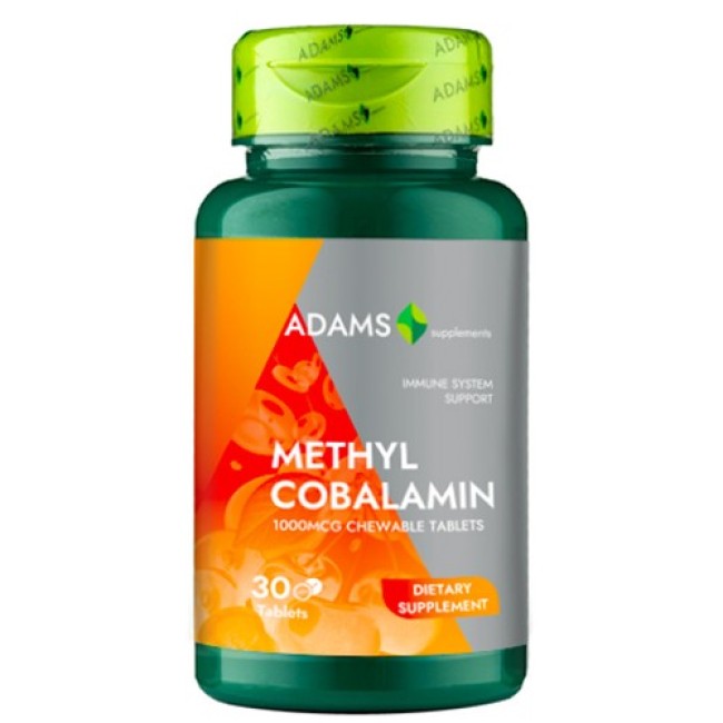 Metilcobalamina 1000mcg 30tab, Adams