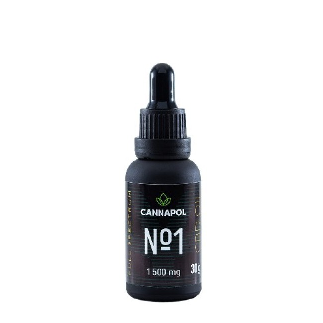 Ulei canabis CBD Cannapol No.1 5%, 30g Ulei canabis CBD Cannapol No.1 5%, 30g