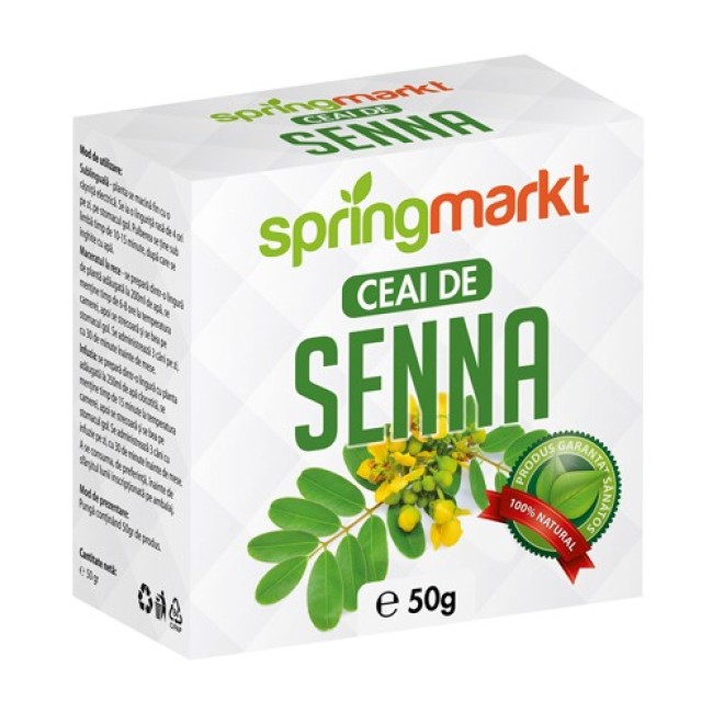 Ceai Senna Frunze 50gr Springmarkt