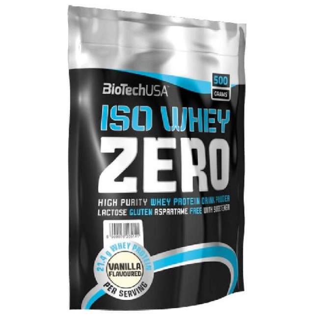 Iso Whey Zero 500gr Vanilie BiotechUSA