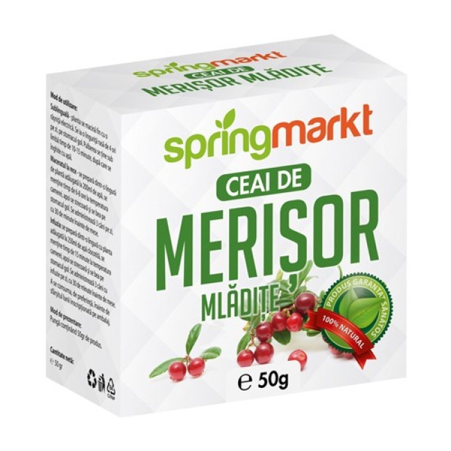 Ceai Merisor Mladite 50gr Springmarkt
