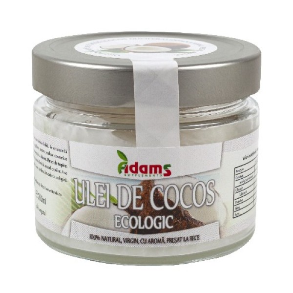 Ulei de Cocos BIO, virgin presat la rece 200ml