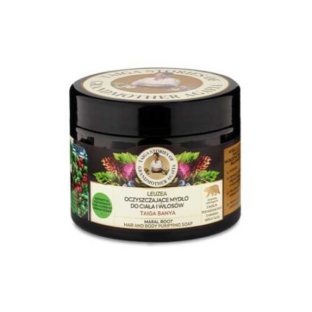 Sapun purificator cu radacina de Maral 300ml Bunica Agafia Sapun purificator cu radacina de Maral 300ml Bunica Agafia